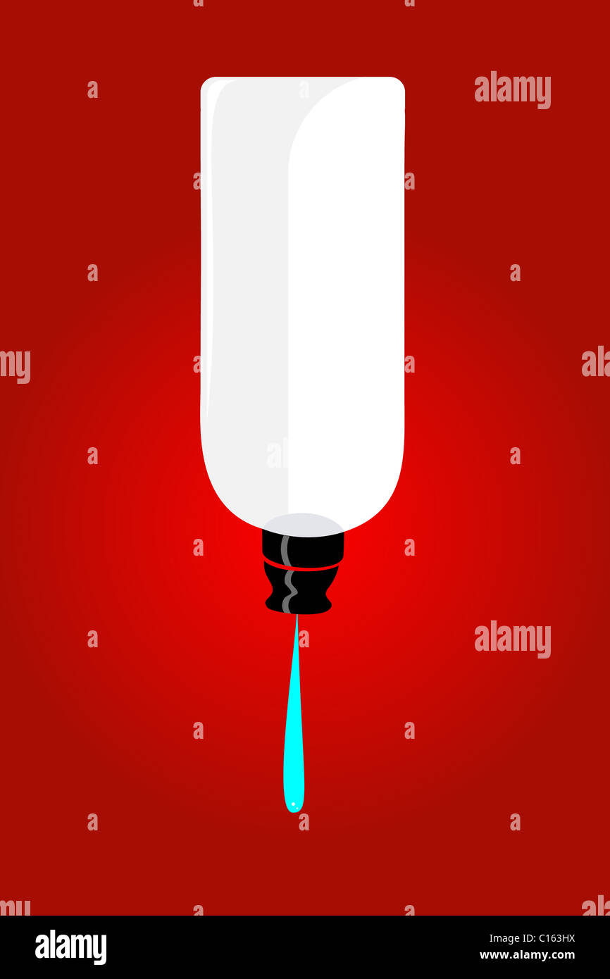 Water Bottle Liquid Drop Stock Photo Alamy