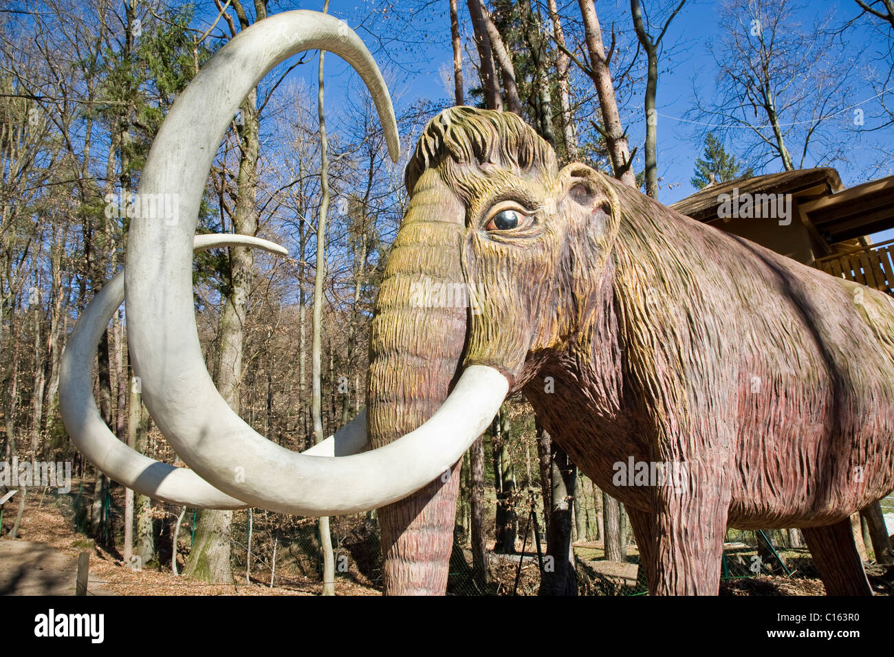 Mammoth Styrassic park Bad Gleichenberg Styria Austria Europe Stock Photo
