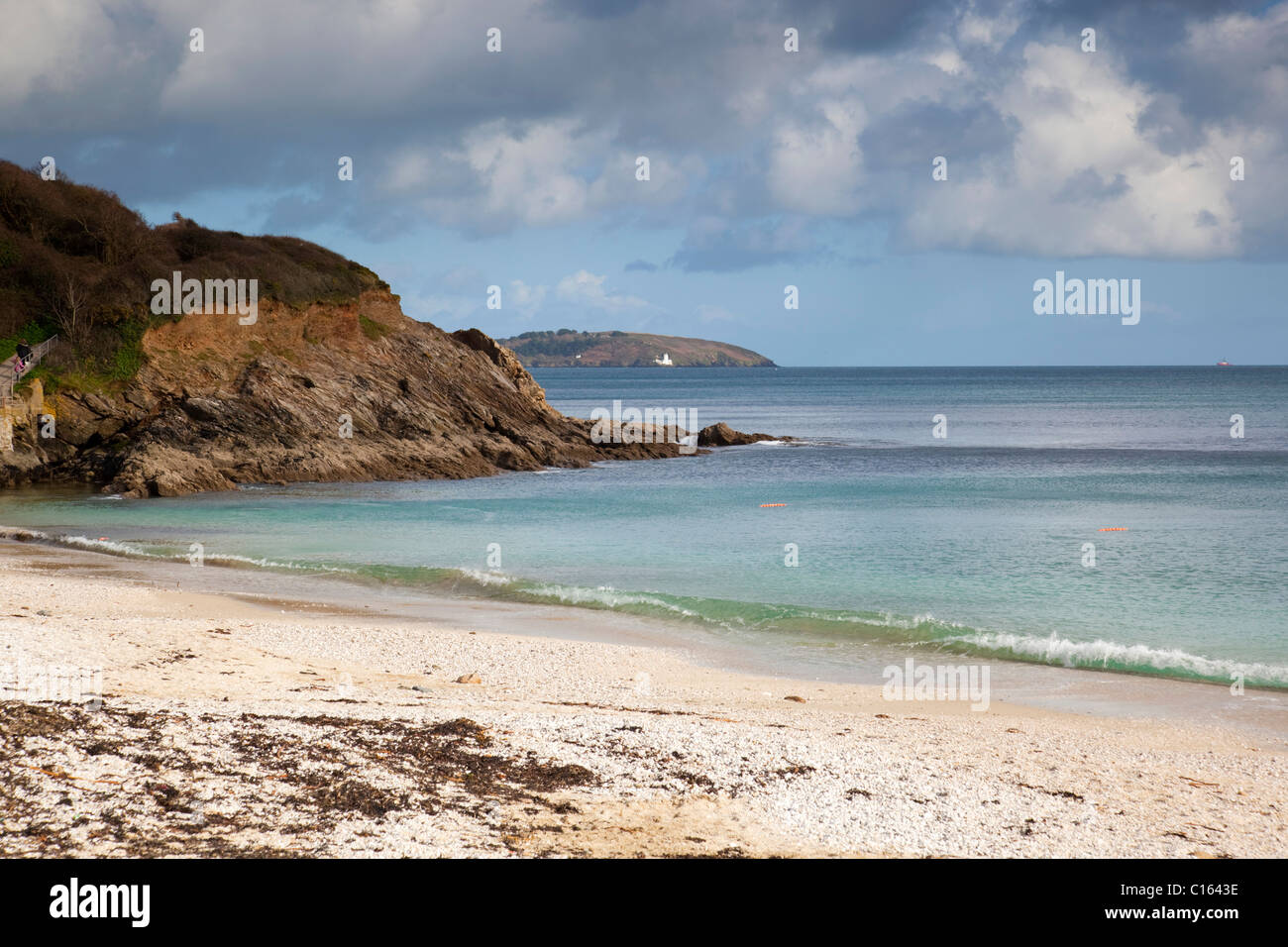 Swanpool; Falmouth; Cornwall Stock Photo