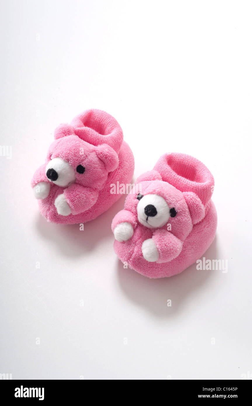 Baby shoes Stock Photo