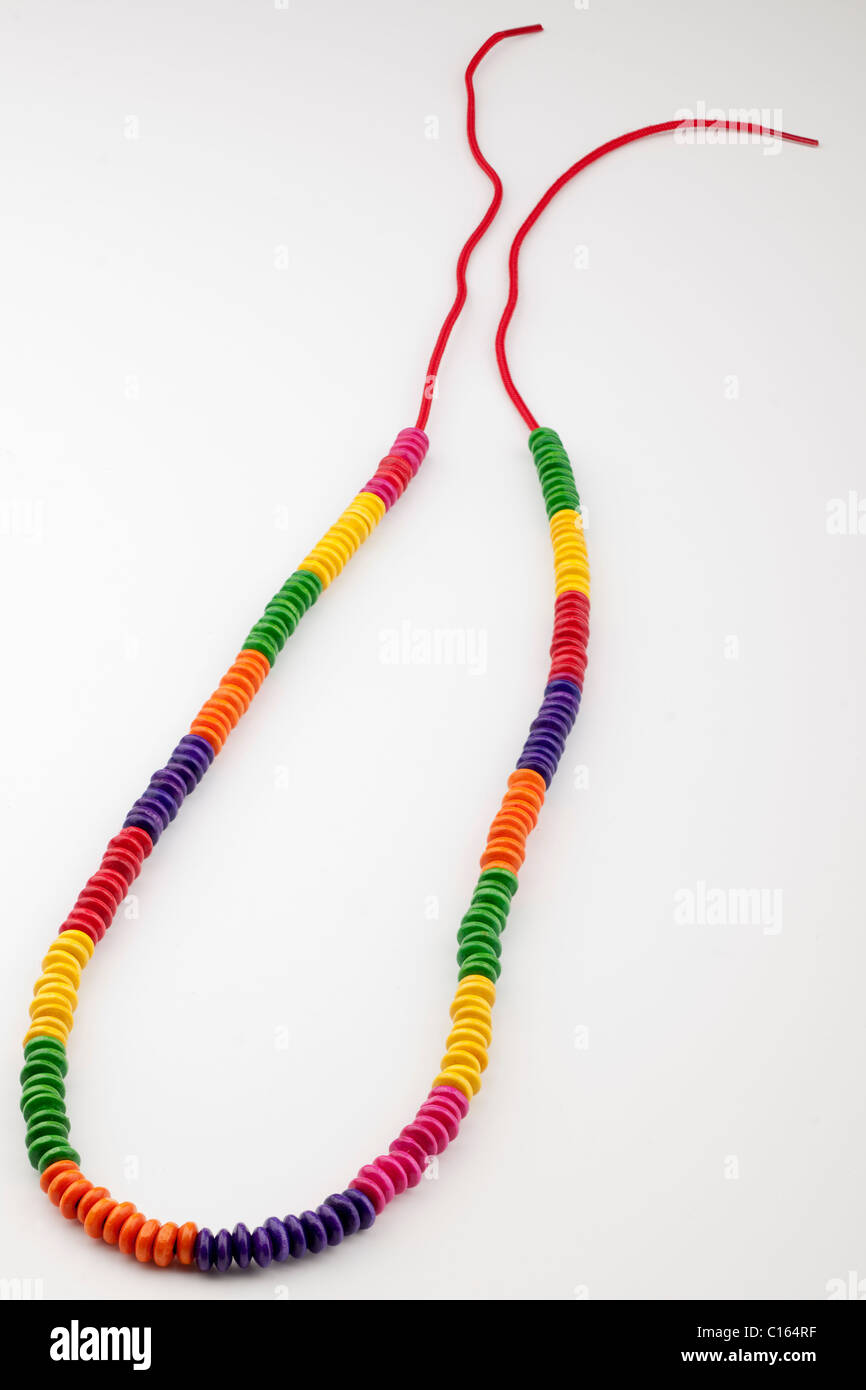 Multicolor - Handmade Wooden Beads GS Necklace Set 05