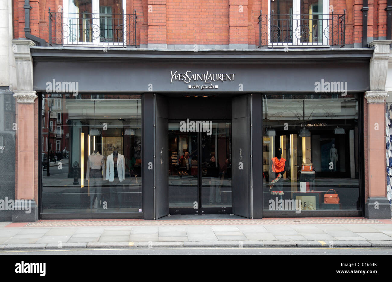 Yves saint laurent store front hi-res stock photography and images - Alamy