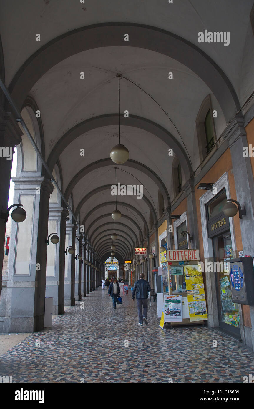 Vaulted passage Via Giovanni Giolitti in Termini area central Rome Italy Europe Stock Photo