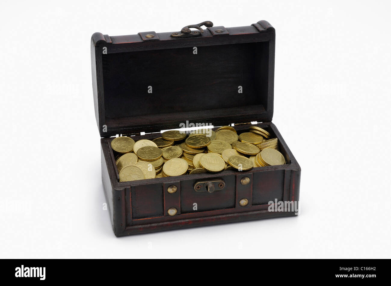 Gold treasure chest golden hi-res stock photography and images - Alamy