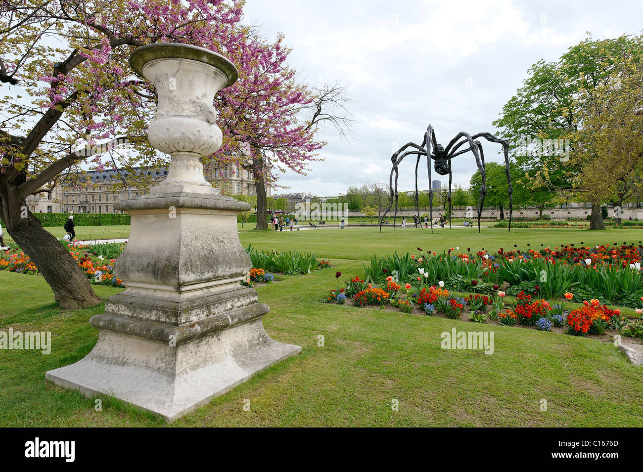 Jardin des Tuileries, Unesco, Paris, Central, France, Europe Stock Photo
