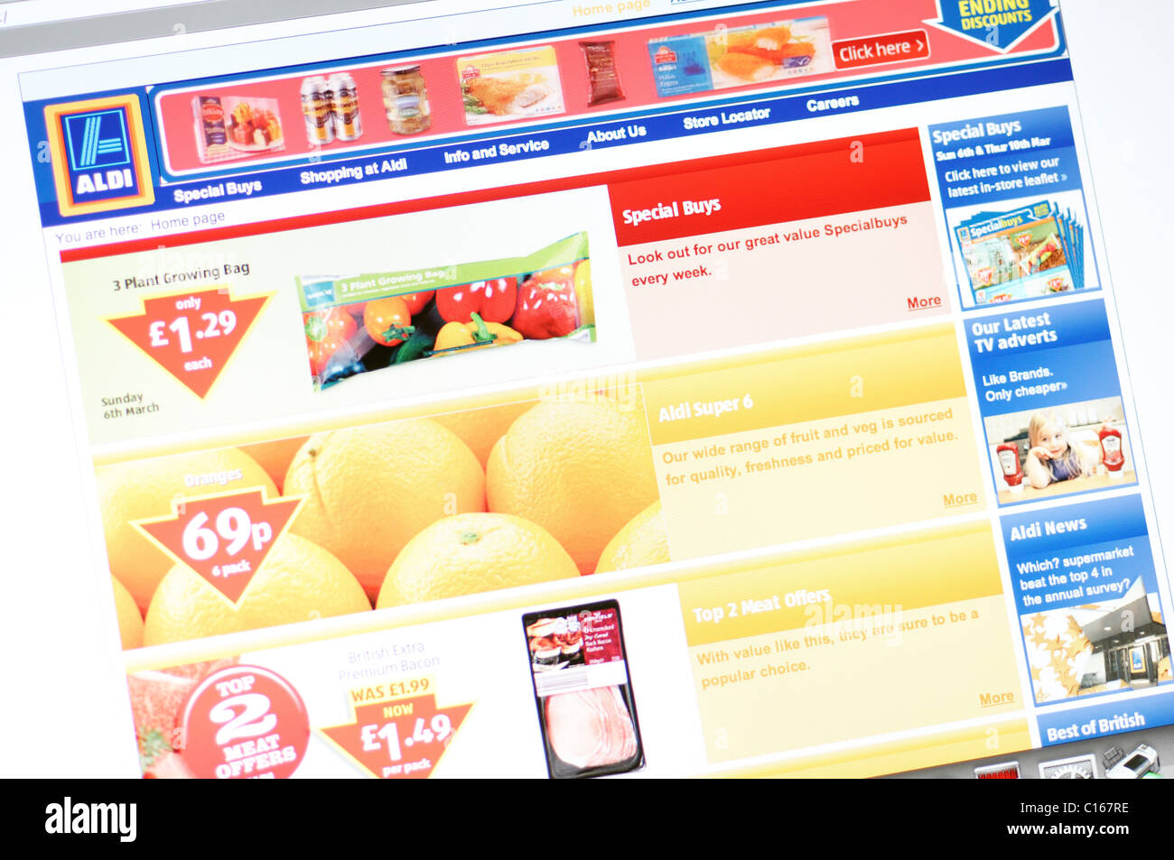 Aldi website online shopping hires stock photography and images Alamy