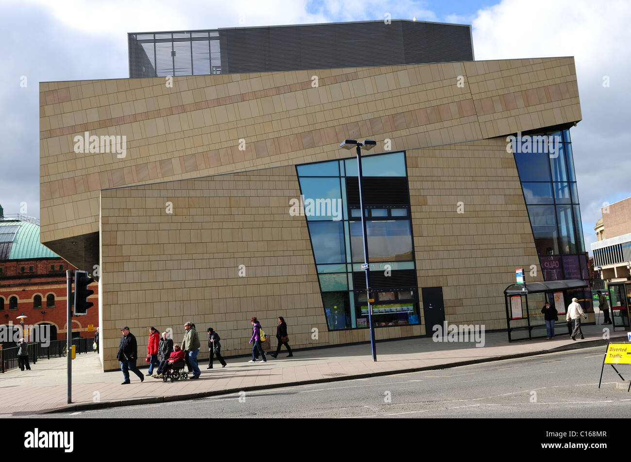 The Quad Derby Arts Centre Stock Photo Alamy