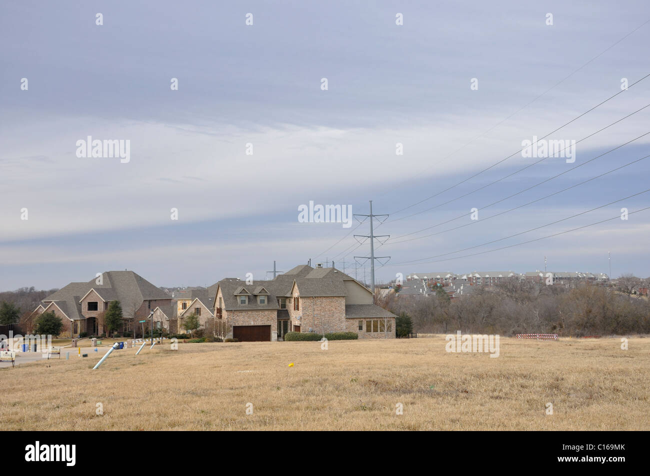 Cookie Cutter Houses Stock Photos & Cookie Cutter Houses Stock Images