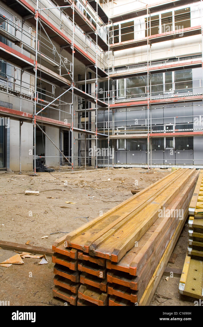 Clinic, new construction, Gelsenkirchen, North Rhine-Westphalia, Germany, Europe Stock Photo