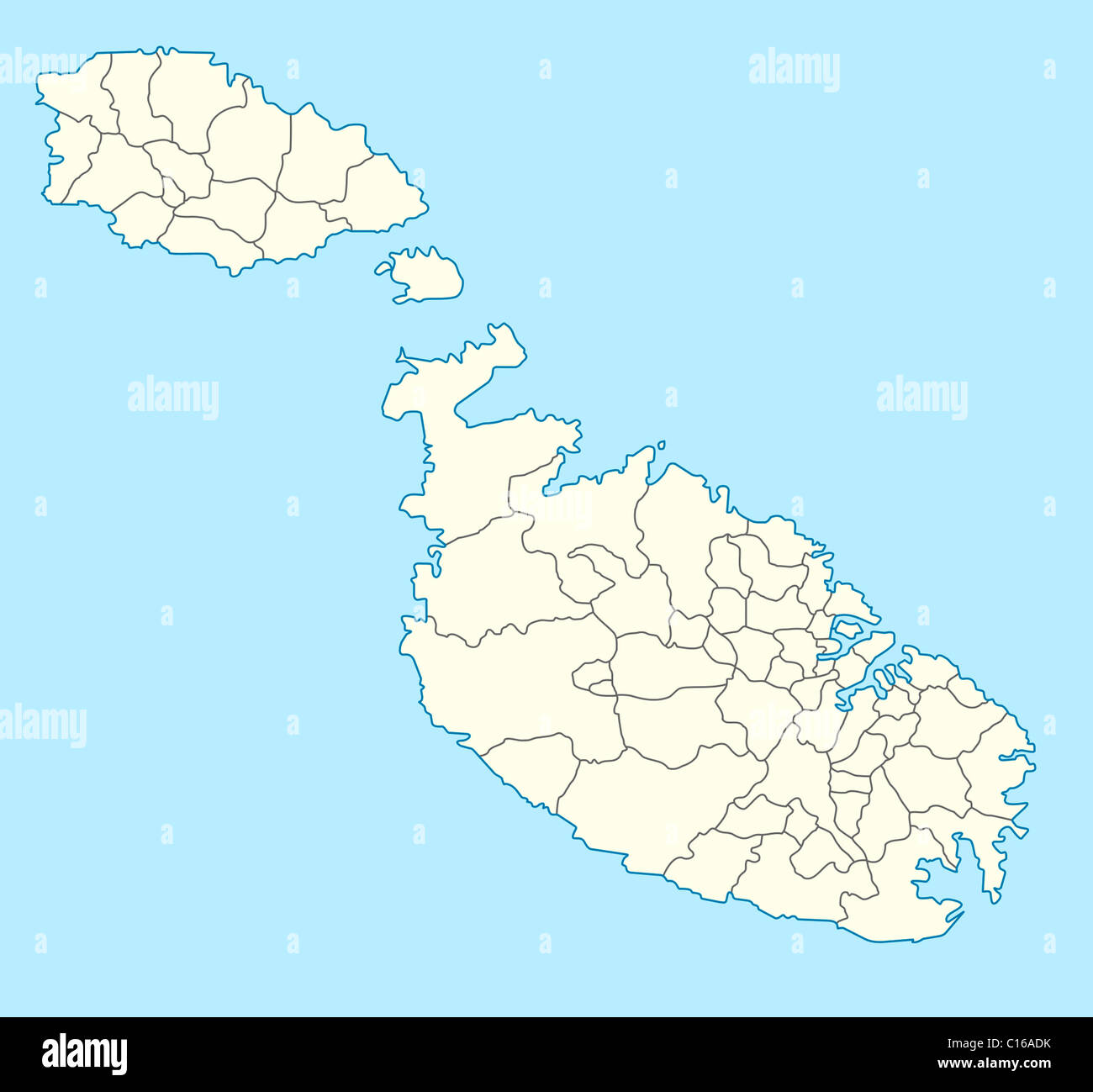 Illustrated Map Of The Country Of Malta In Europe Stock Photo Alamy Illustrated Map Of The Country Of Malta In Europe C16ADK 