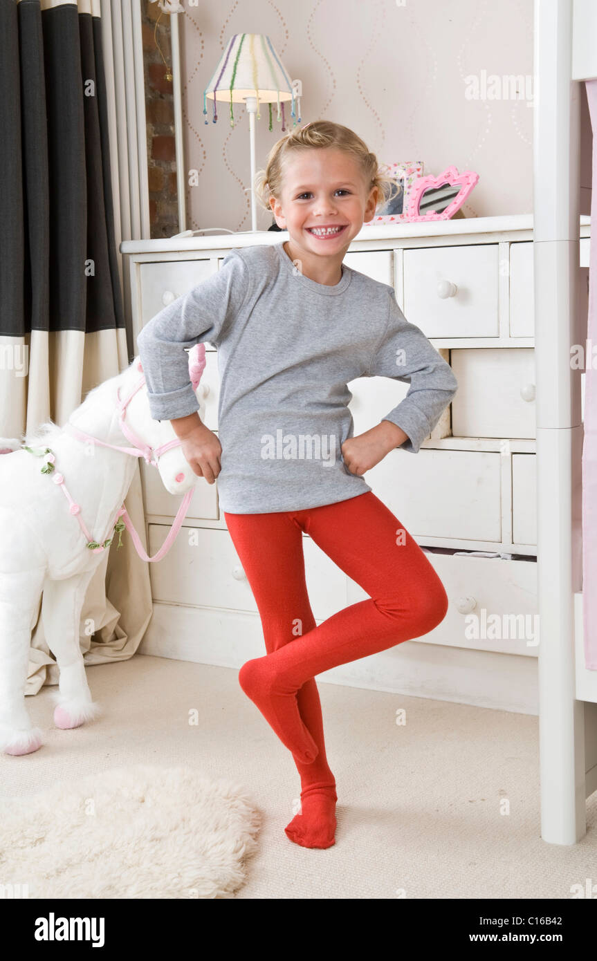A girl tights nursery hi-res stock photography and images - Alamy