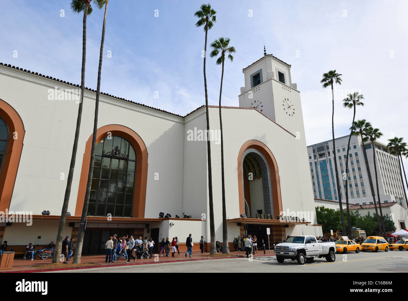 Los Angeles Union Station Stock Photo Alamy