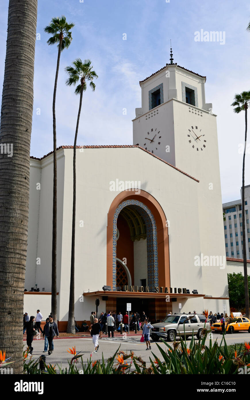Los Angeles Union Station Stock Photo Alamy