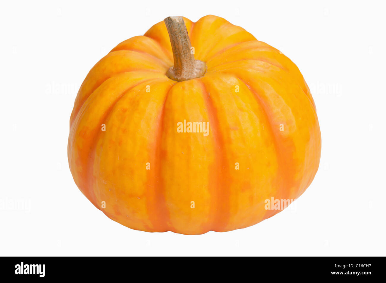 orange pumpkin is isolated on white background Stock Photo - Alamy