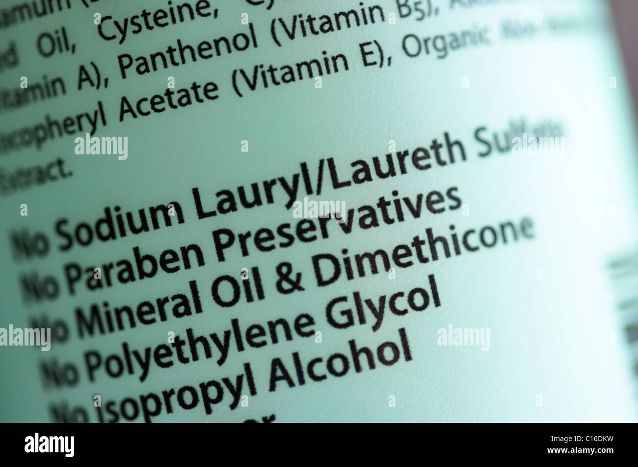 Sodium laureth sulfate hi-res stock photography and images - Alamy