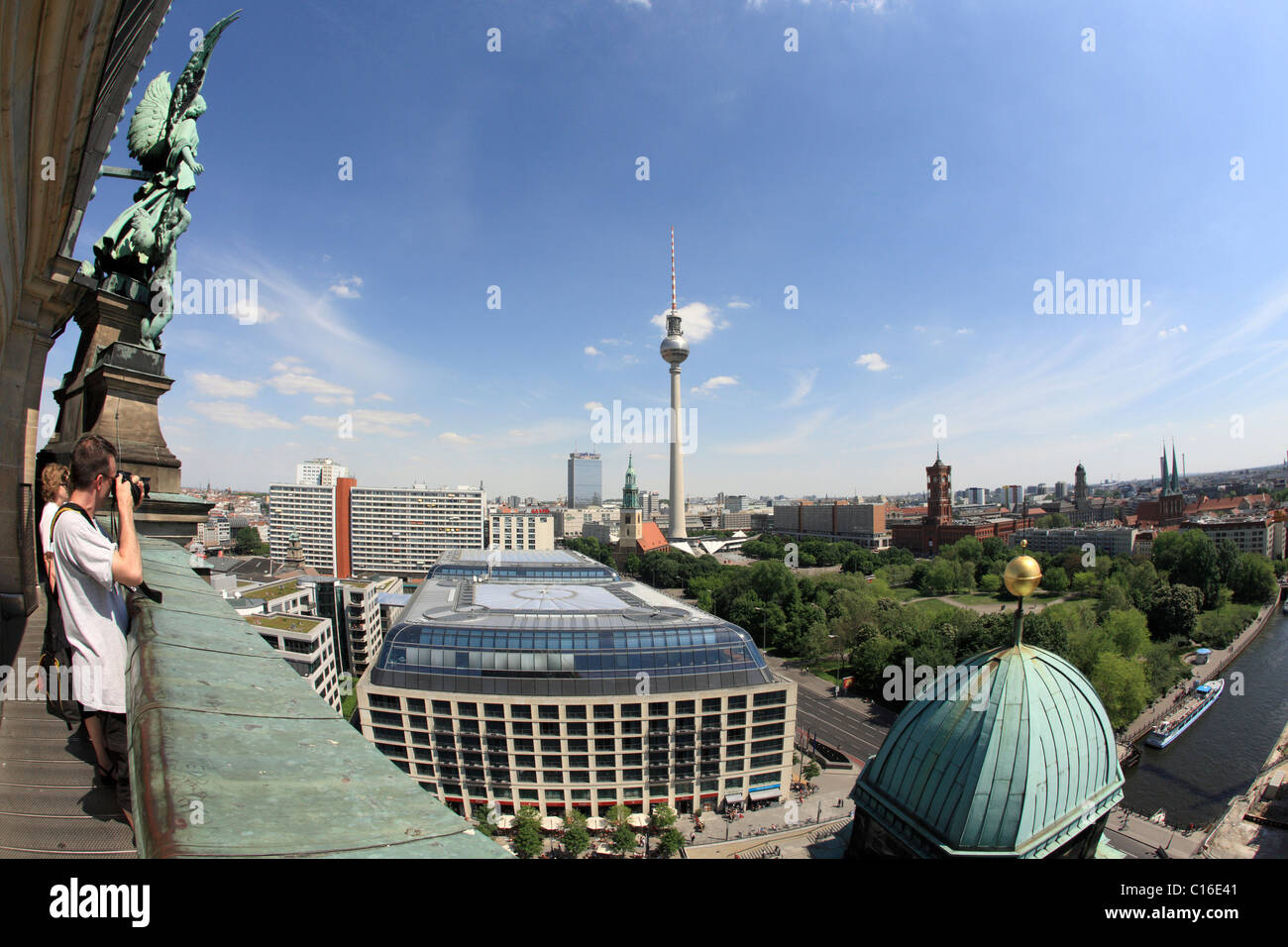 View from the Berlin Cathedral, cityscape, Berlin, Germany, Europe Stock Photo