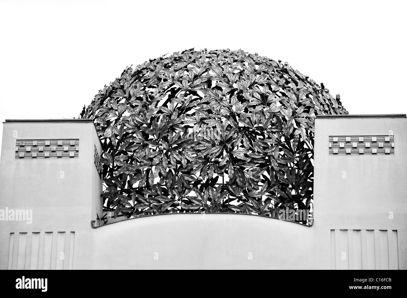 Vienna architecture black and white hires stock photography and images