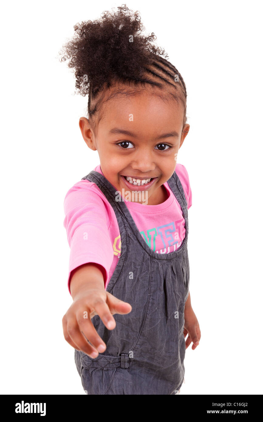 little african american girl