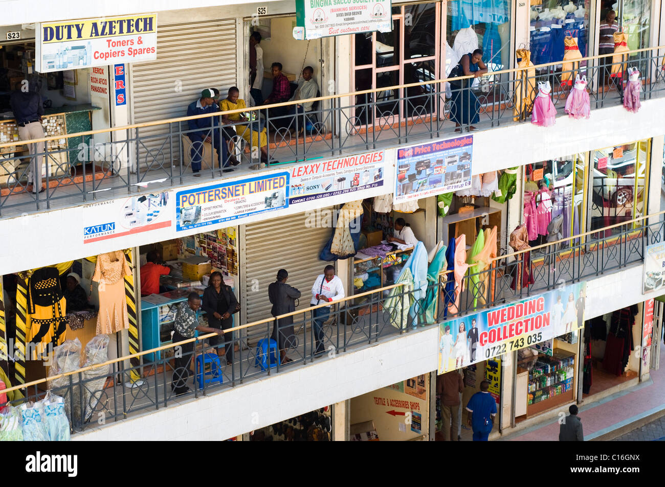 Shop in Accra Street near River Road nairobi kenya Stock Photo - Alamy