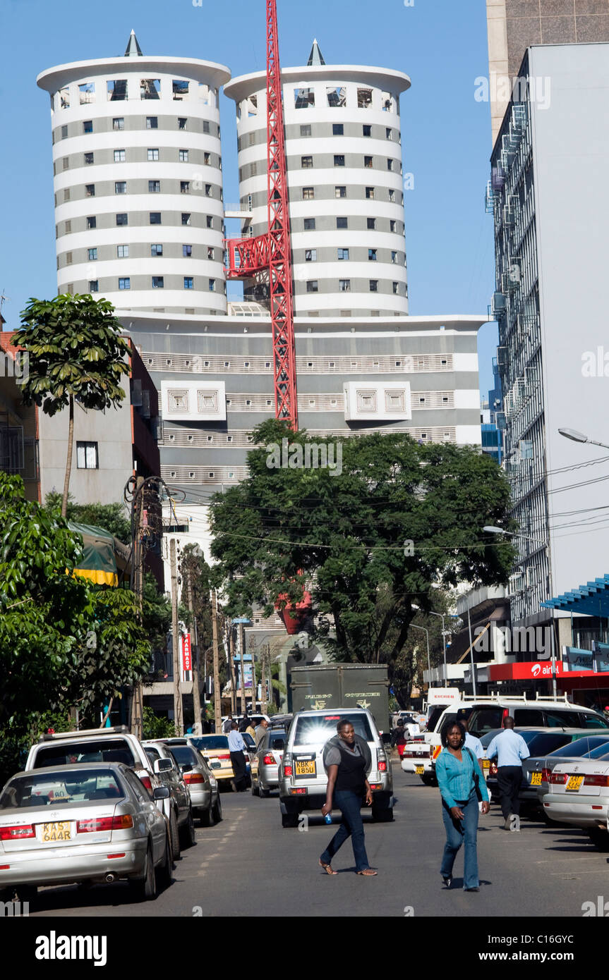 Nation Centre nairobi kenya Stock Photo Alamy