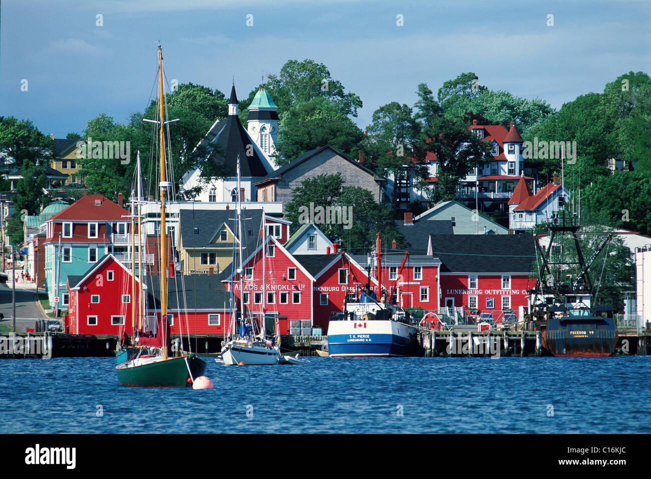 Lunenburg Harbour, UNESCO World Heritage Site, Nova Scotia, Canada
