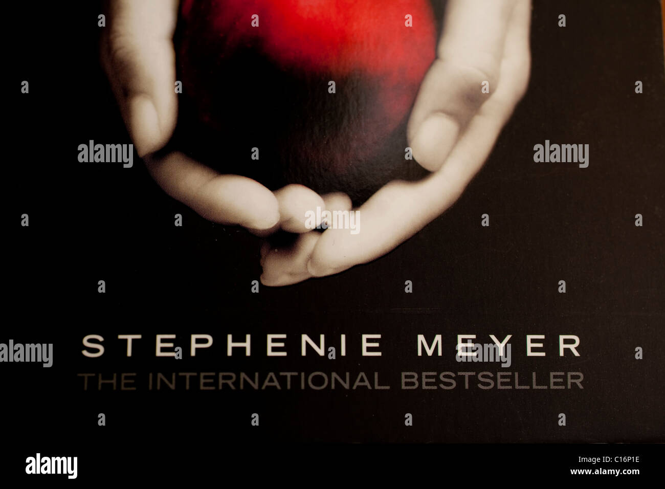 Detail of Twilight book cover Stock Photo Alamy