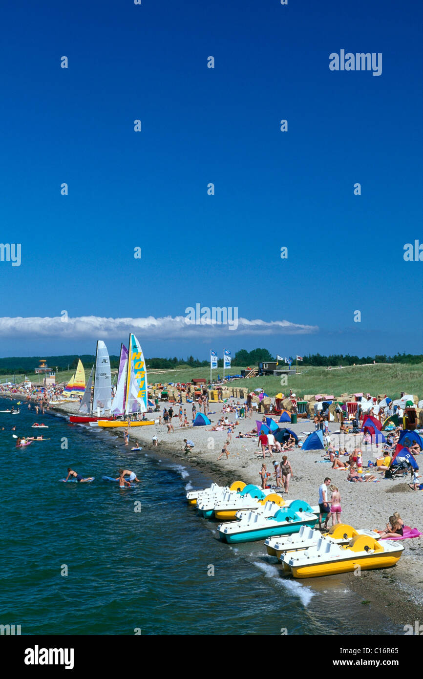 Weissenhaeuser Beach, Kieler Bucht, Kiel Bay, Schleswig-Holstein, Germany, Europe Stock Photo