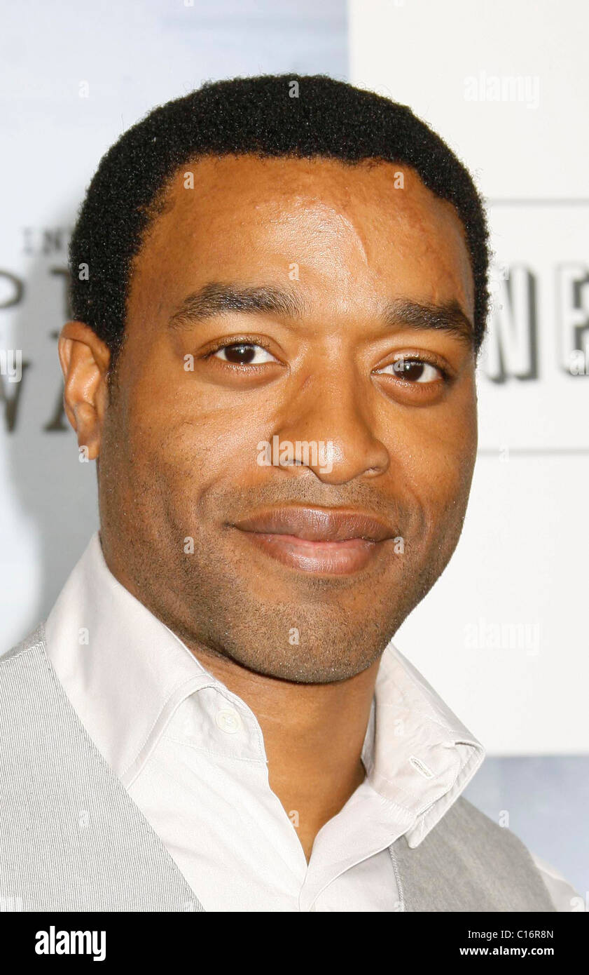 Chiwetel Ejiofor 2009 Film Independent's Spirit Awards at the Santa Monica Pier - inside arrivals Los Angeles, California - Stock Photo