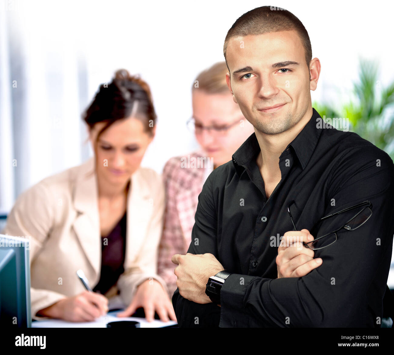 portrait of a young man Stock Photo - Alamy
