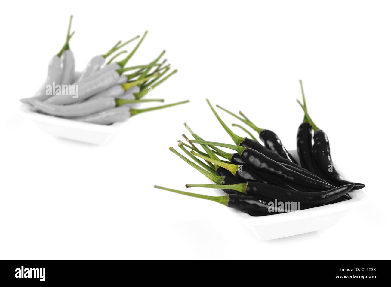Black Chillies High Resolution Stock Photography and Images - Alamy