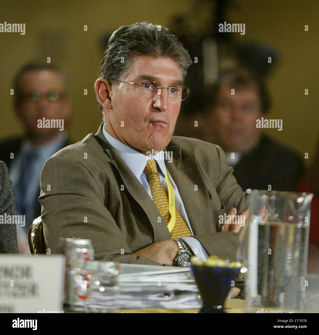 West virginia governor joe manchin hires stock photography and images