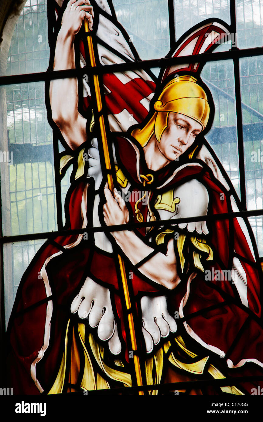 Saint stained glass window hires stock photography and images