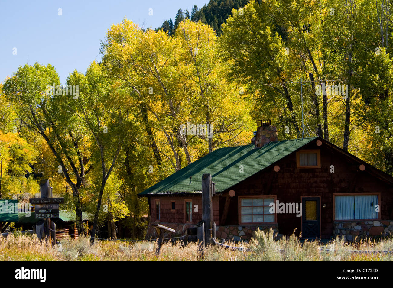 Holiday Cabins Mormon Row Snake River Teton Mountain Range Mount
