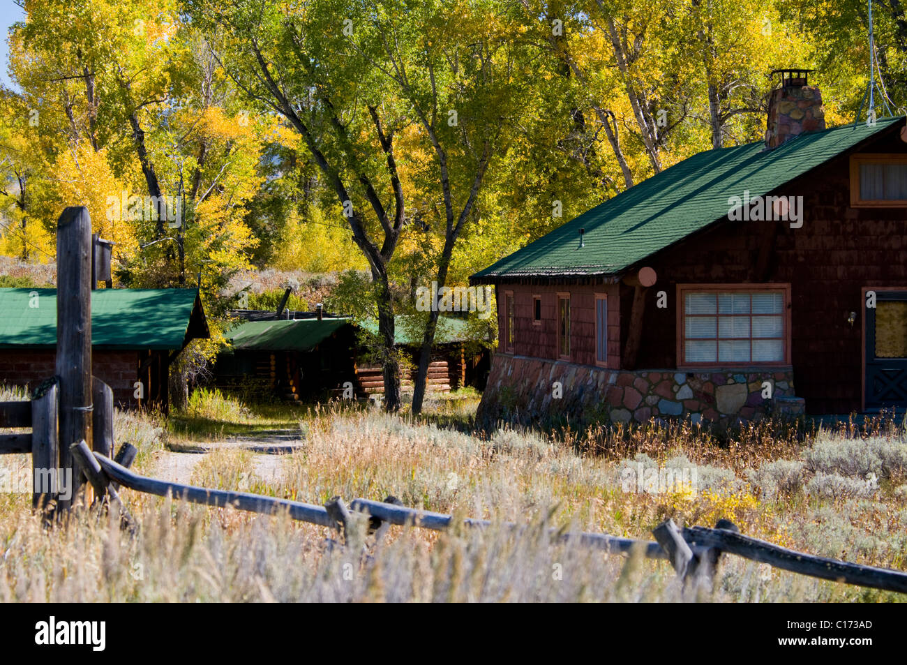 Holiday Cabins Mormon Row Snake River Teton Mountain Range Mount
