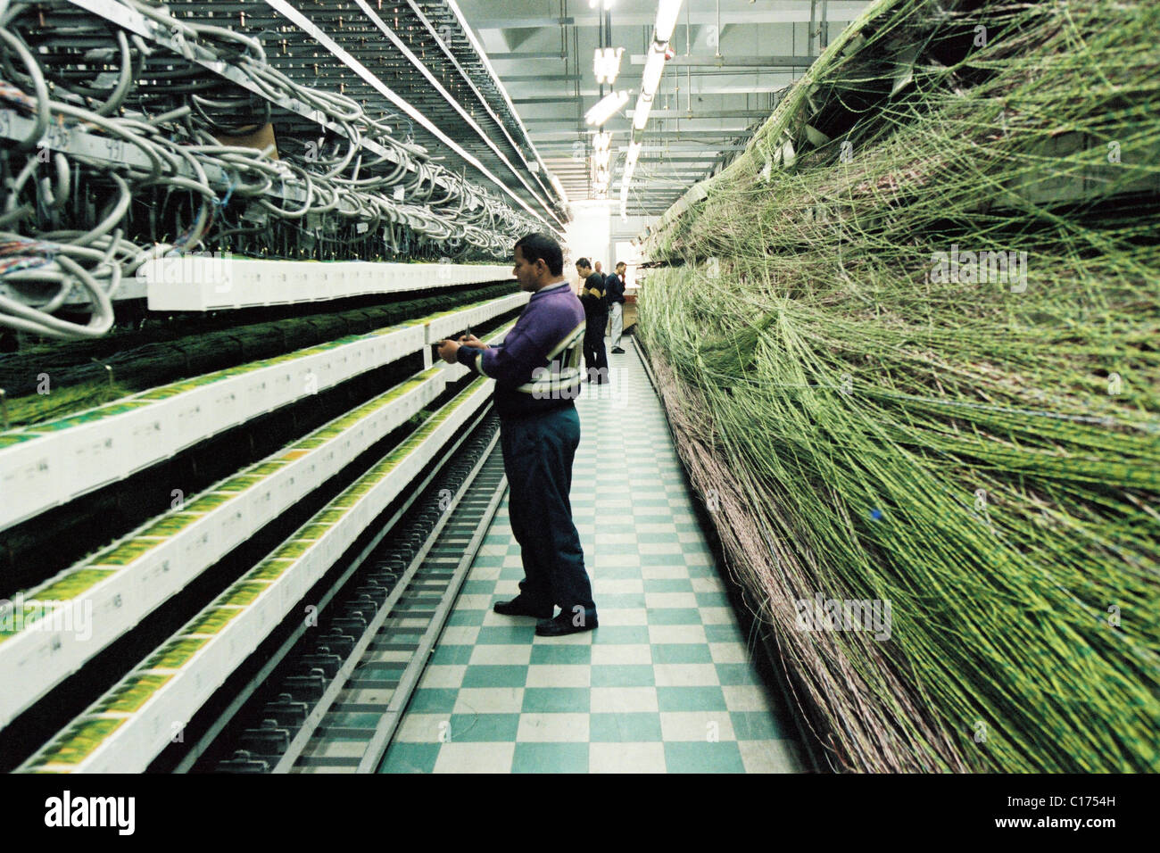 Telephone switching hires stock photography and images Alamy