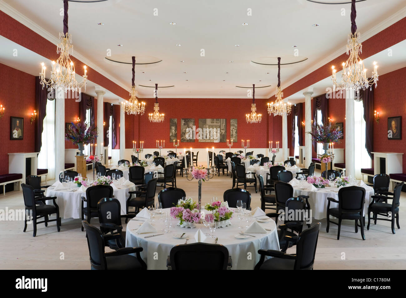 German health spa and resort in Westfalia Stock Photo Alamy