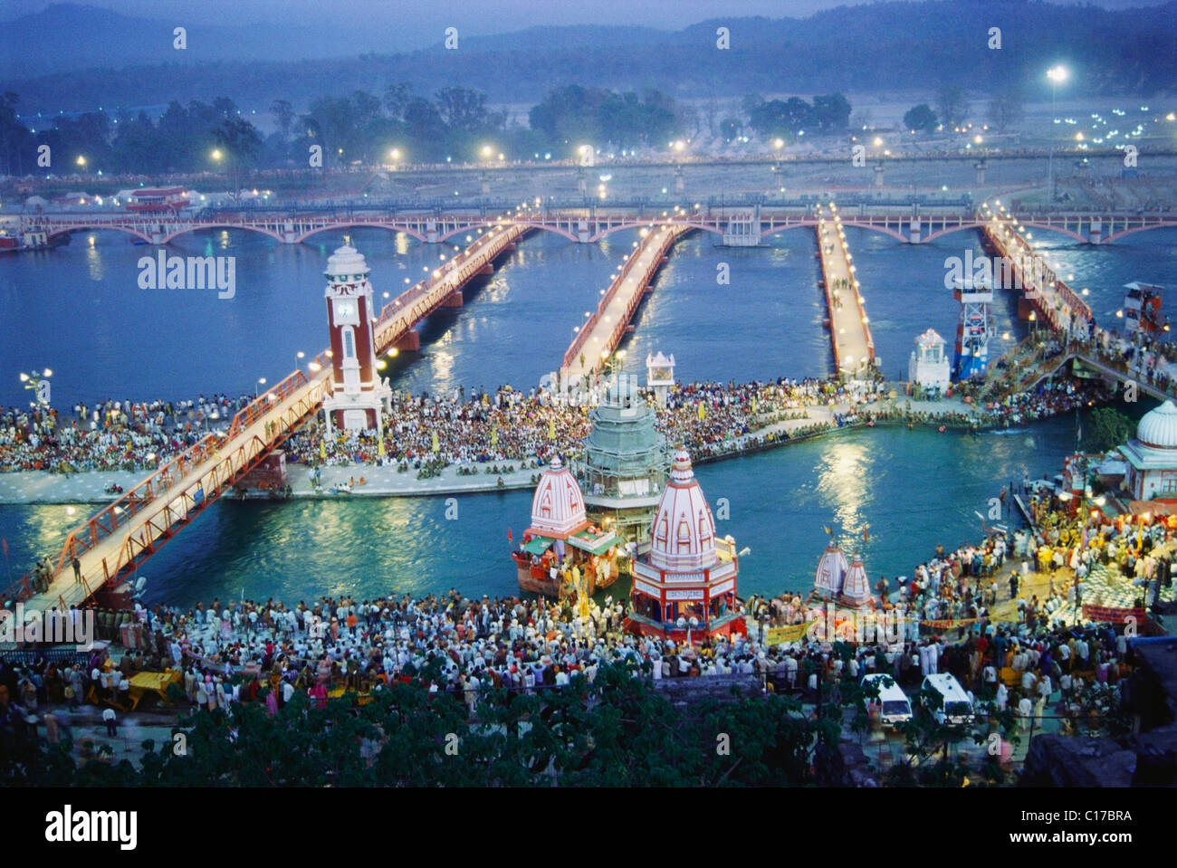 ASB-60782 : Kumbh fair ; Haridwar ; Uttaranchal ; India Stock Photo
