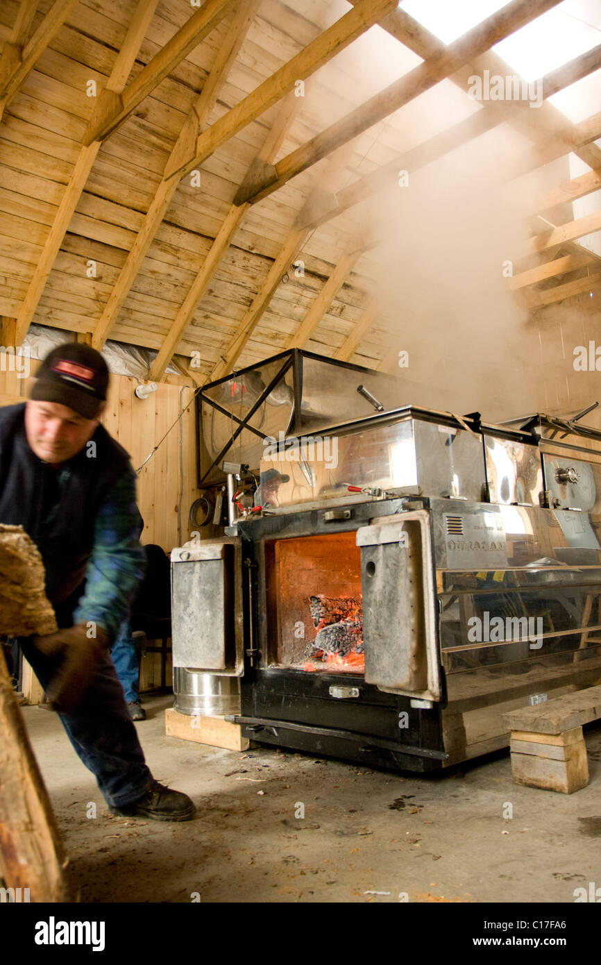 Sugar shack, Beauce, Quebec, Canada Stock Photo Alamy
