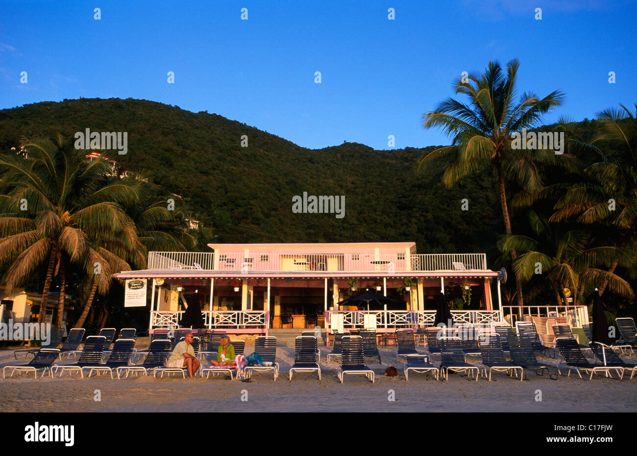 Rhymers Hotel at Cane Garden Bay on Tortola Island, British Virgin
