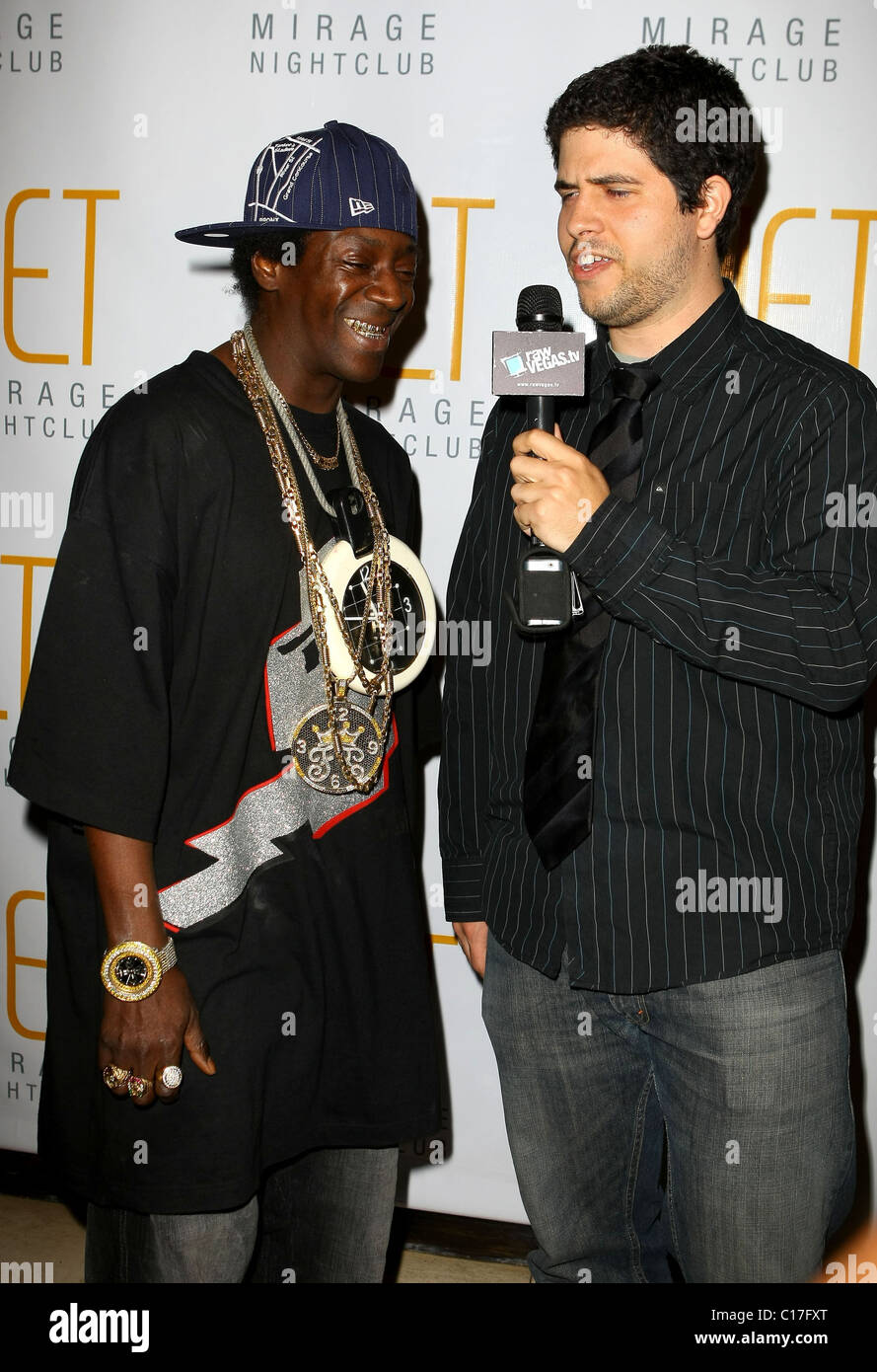 Flavor Flav celebrate his 50th birthday at JET at the Mirage