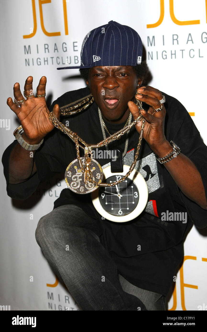 Flavor Flav celebrate his 50th birthday at JET at the Mirage