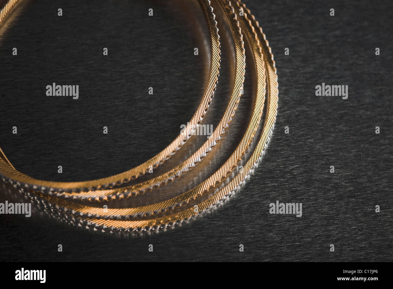 Close-up of bangles Stock Photo