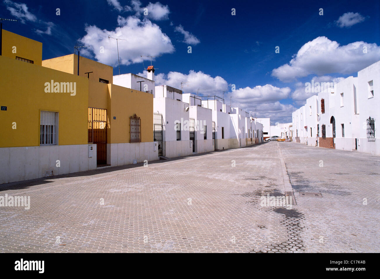 Modern village in Andalusia, Spain, Europe Stock Photo