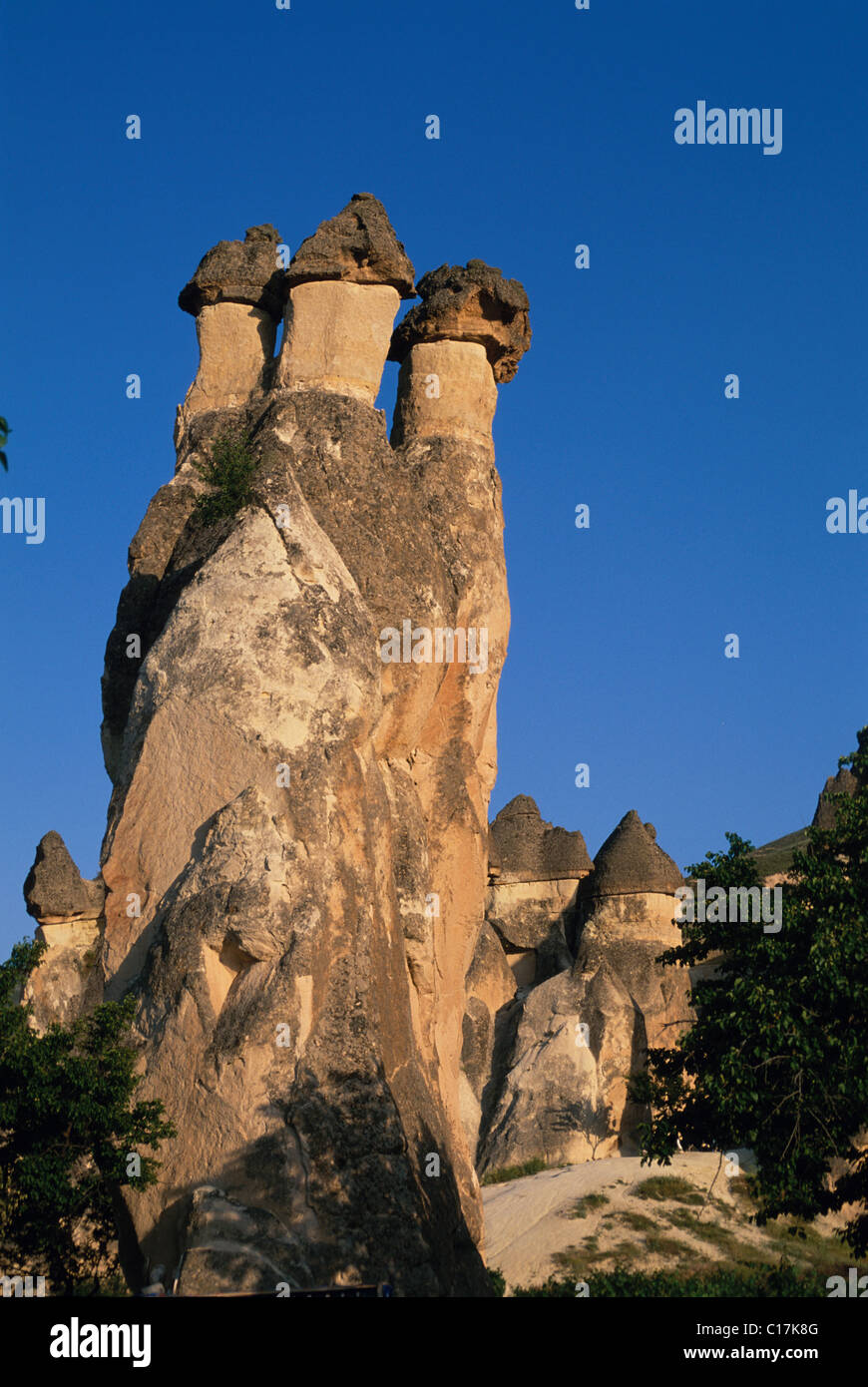 Turkey, Cappadocia, fairy chimneys Stock Photo