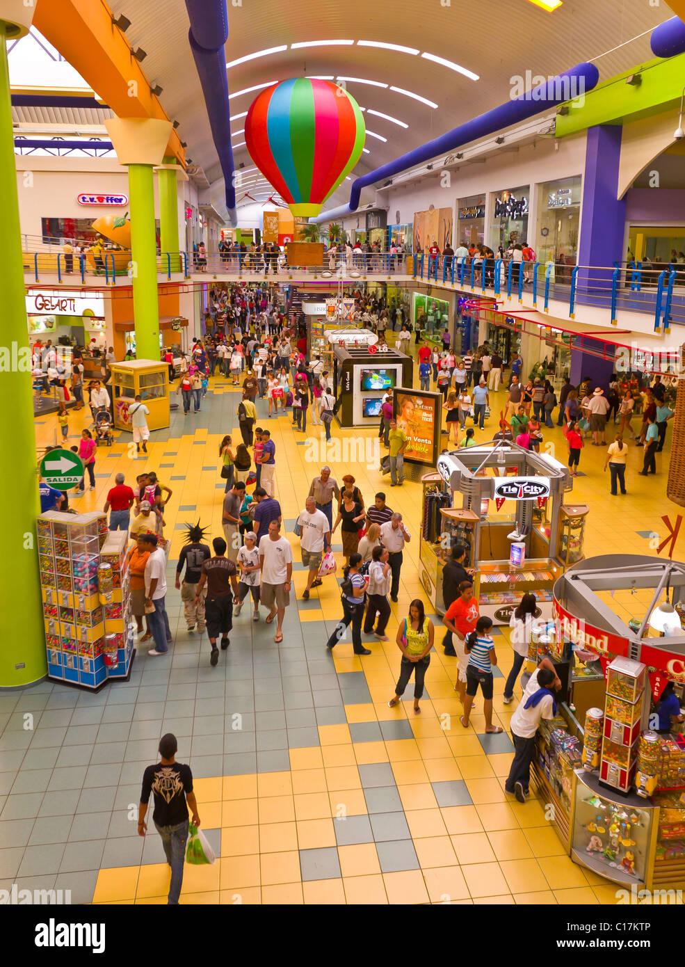 PANAMA CITY, PANAMA - Albrook shopping mall Stock Photo