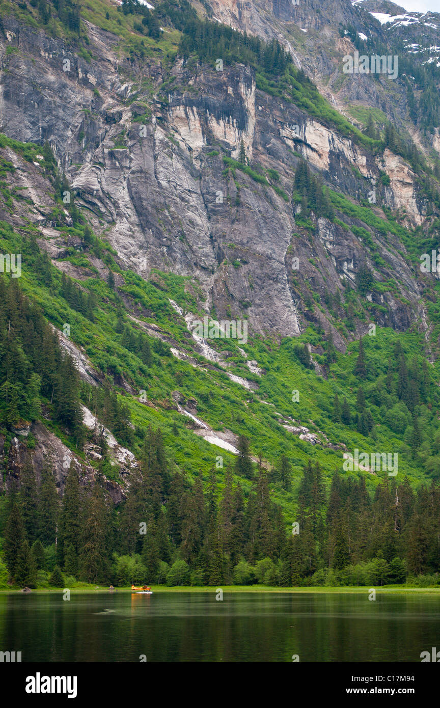 Alaska. Walker Cove area of Misty Fjords National Monument Wilderness Area, Southeast Alaska. Stock Photo