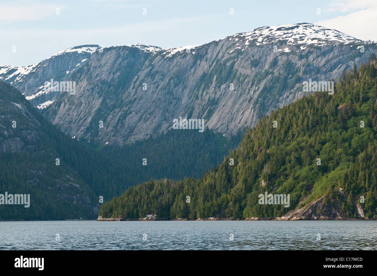 Alaska. Walker Cove area of Misty Fjords National Monument Wilderness Area, Southeast Alaska. Stock Photo