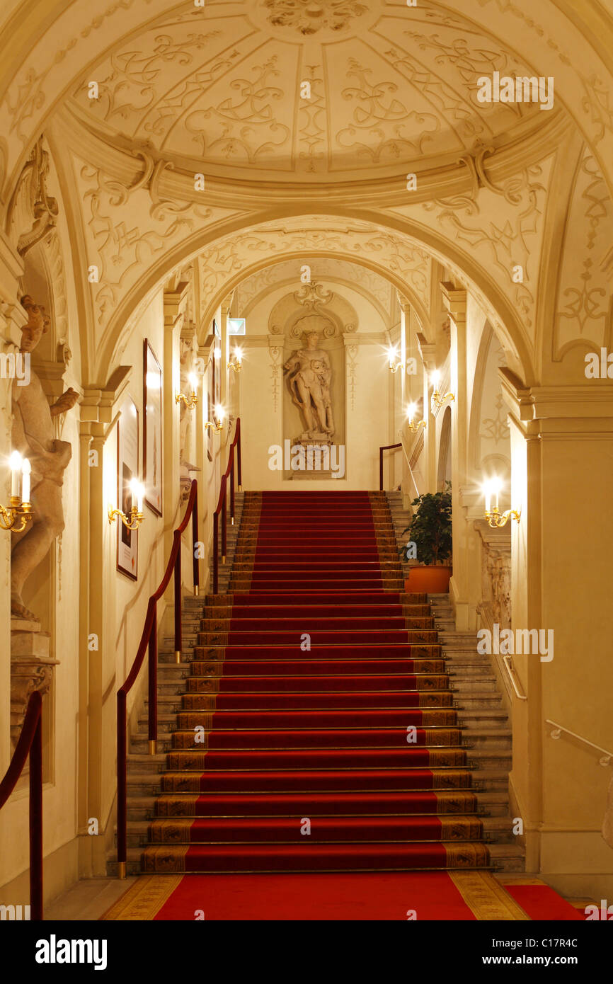 Palais Kinsky, Freyung, Vienna, Austria, Europe Stock Photo