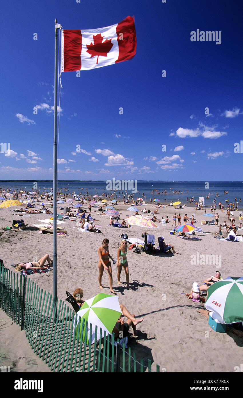 Canada, NewBrunswick, Shediac, Parlee Beach Stock Photo Alamy