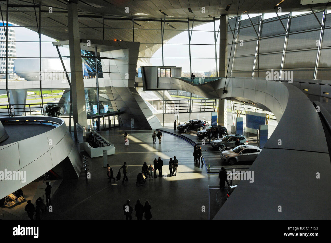BMW-Welt, BMW World, distribution centre and event forum, Munich ...